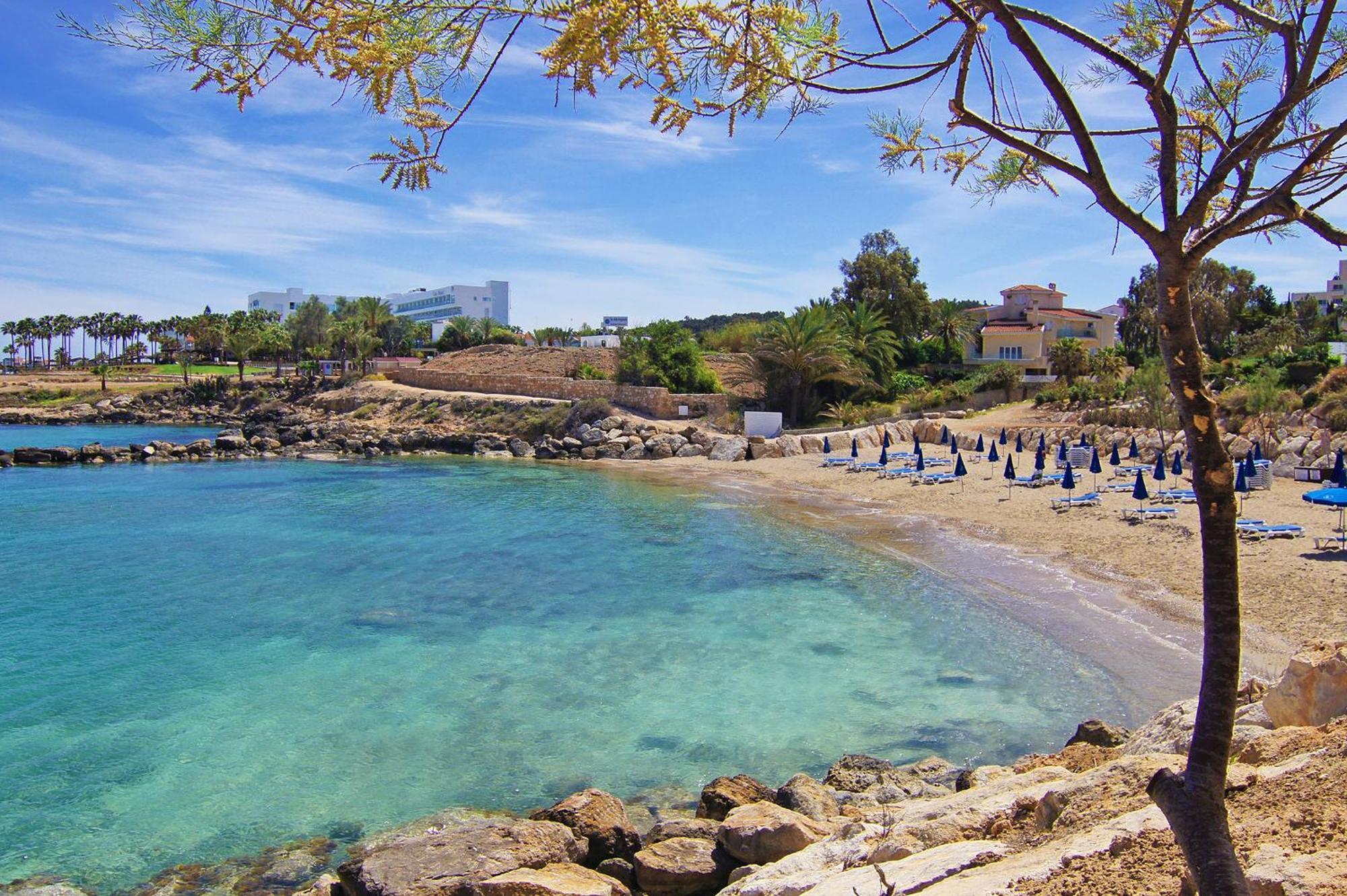 Calypso - Coralli Beachfront Apartment Protaras Bagian luar foto