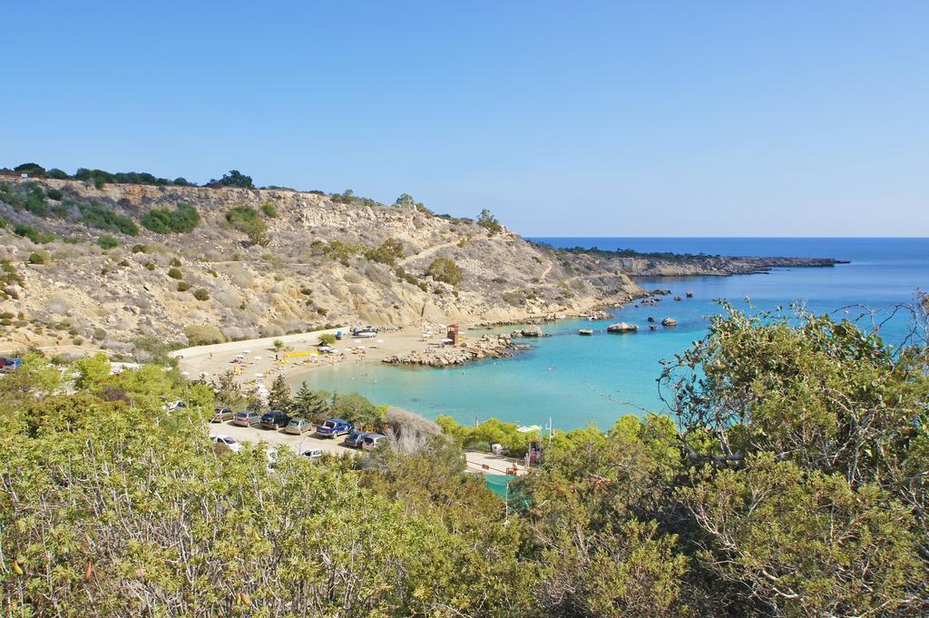 Calypso - Coralli Beachfront Apartment Protaras Bagian luar foto